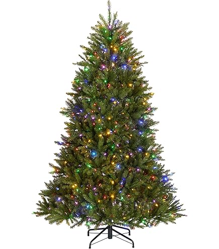 Amazon.com: National Tree Company 7 ft Pre-Lit North Valley Spruce