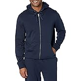 Amazon Essentials Men's Long-Sleeve French Terry Full-Zip Hoodie (Available in Big & Tall)