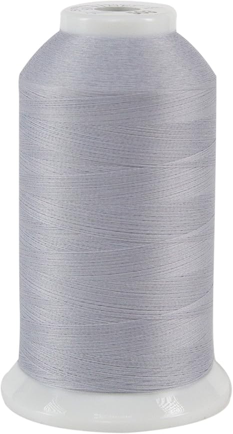 Superior Threads So Fine! Polyester Thread – Genoa Gray, 50-Weight, 3-Ply, 3280 Yards – Perfect For Quilting & Sewing