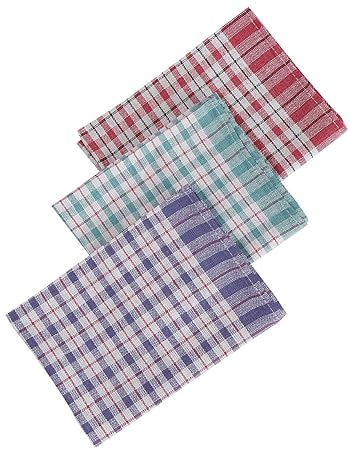 SPHINX Kitchen Dusters/Towels for Cleaning/Wrapping - Pack of 12 (Color as per Stock)