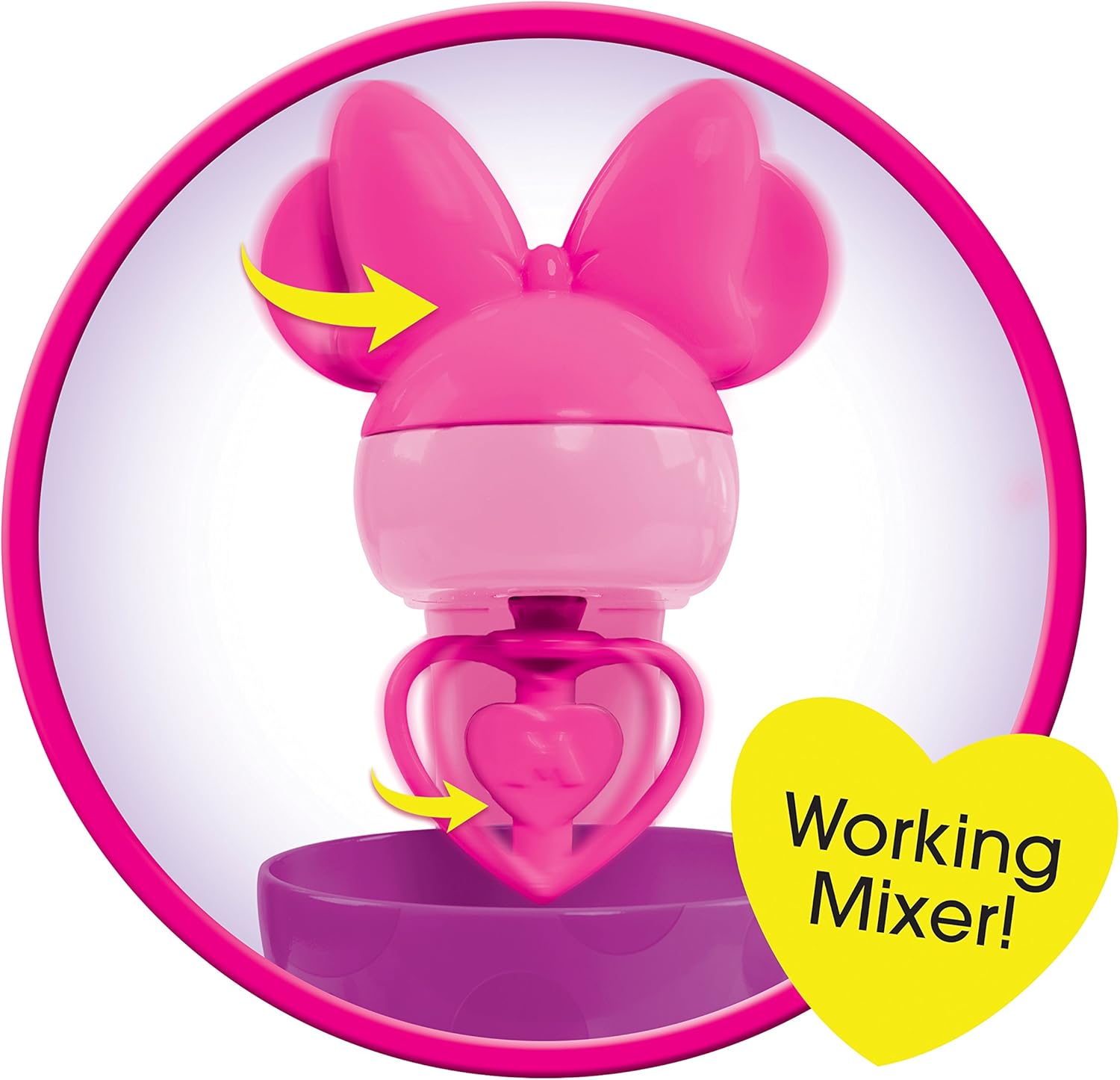 just play minnie's happy helpers bowtastic pastry playset