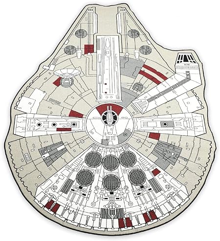 millennium falcon rug