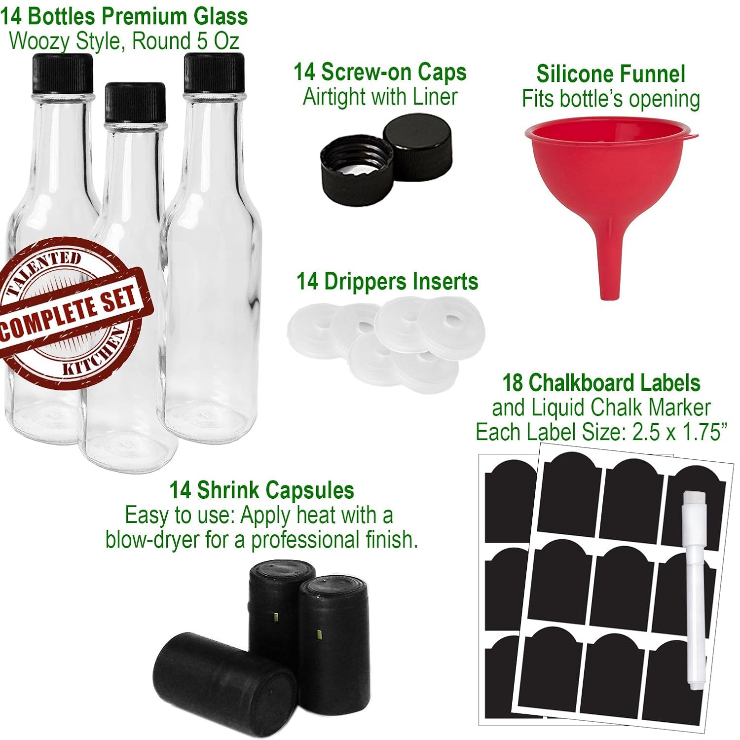 Red 30 Sets Leak Proof Screw Cap Snap On Orifice Reducer Dripper Insert Hot Sauce Woozy Bottles