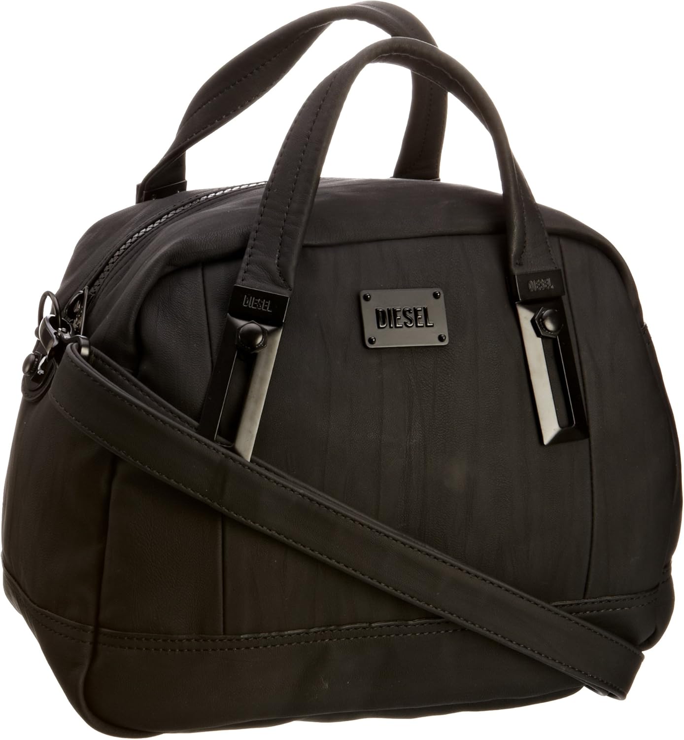 Diesel Women's Like It Brave Art Bowling Bag Black X01506PS782T8013