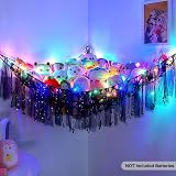 MHJY Toy Hammock Storage Net with LED Light Large Corner Organizer view 7