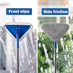Wall Cleaner Mop with Stainless Steel Handle