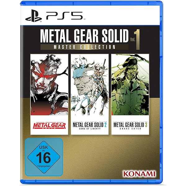 Amazon.com: Metal Gear Solid Master Collection Vol. 1 - Switch