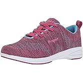 Propet Womens Washable Walker Evolution Walking Sneakers Shoes - Pink