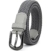 CHAOREN Braided Boys Belt, 1" Stretch Youth Baseball Belt, For Golf And Casual Wear