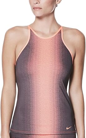 nike high neck vest top