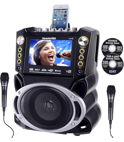 Amazon.com: Karaoke Machine with Lyrics Display 7