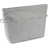 VANCORE Purse Bag Organizer Insert with 13 Pockets, Handbag and Tote Bag Inside Shaper with Zipper