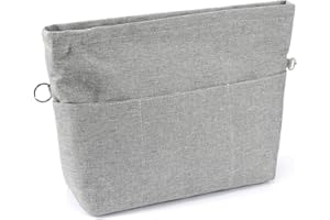 VANCORE Purse Bag Organizer Insert with 13 Pockets, Handbag and Tote Bag Inside Shaper with Zipper