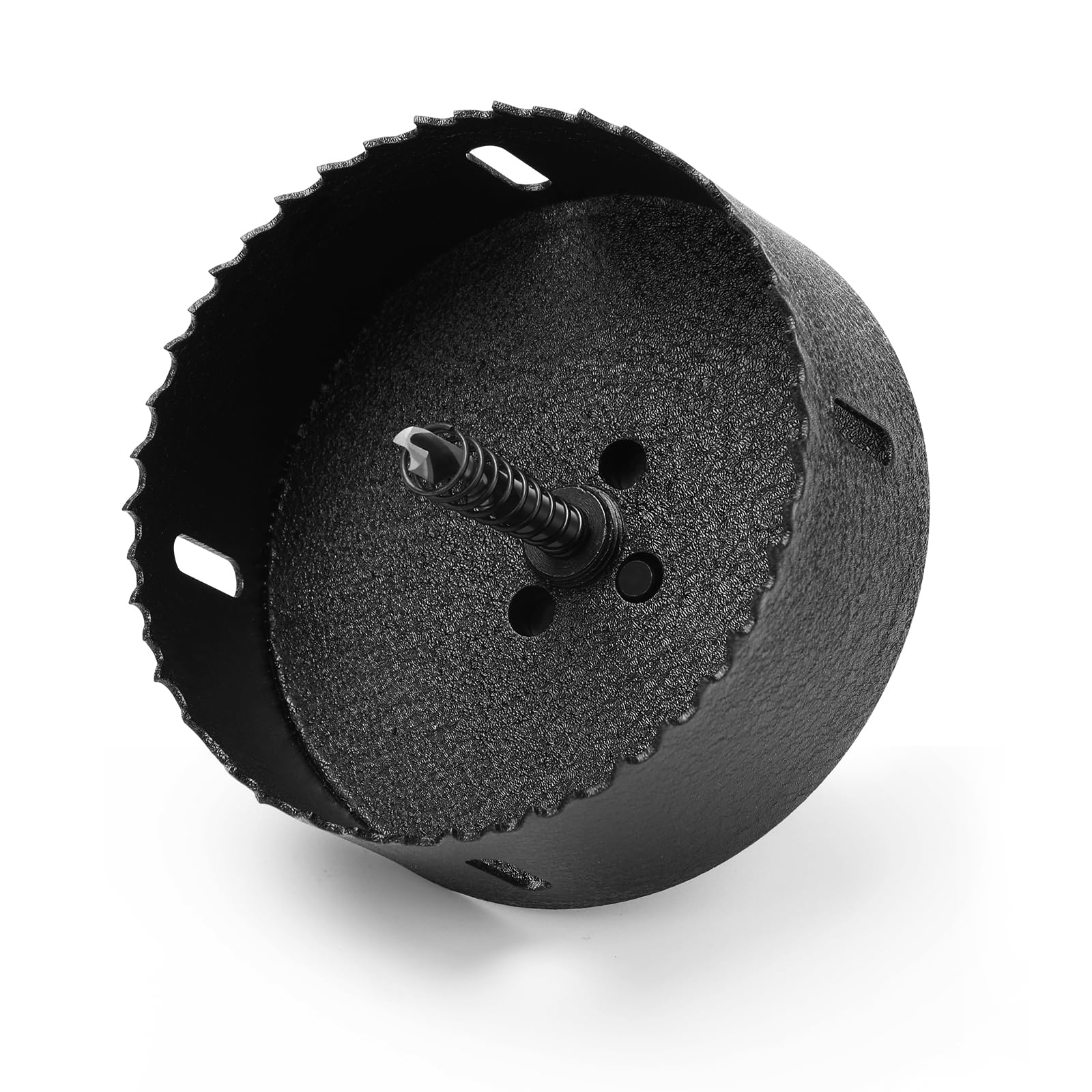 HSAWBIT HSS Bi-Metal 100mm Hole Saw, M42 Fast Cut Extra Cobalt Hole Cutter 40mm Cutting Depth, For Stainless Mild Sheet Wood Plastic Various Materials