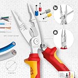 KNIPEX Pliers for Electrical Installation VDE Opening Spring 13 96 200 view 3