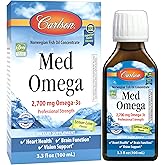 Carlson Med Omega, Lemon-Lime, 2,700 mg Omega-3s, 100 mL