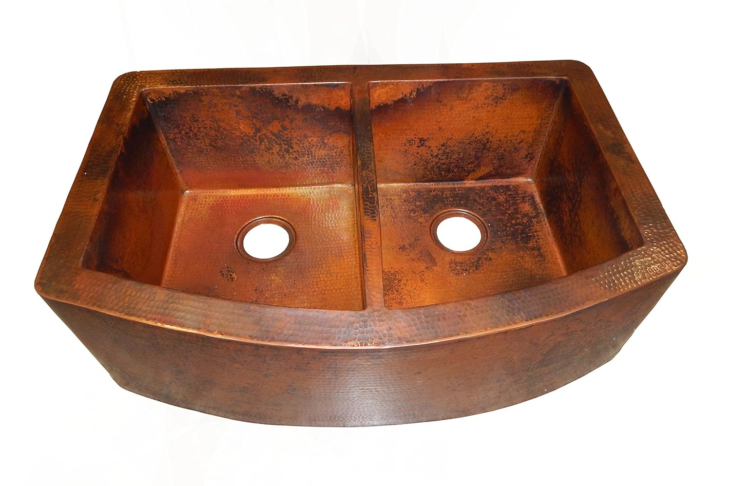 Best Hammered Copper Kitchen Sink Double