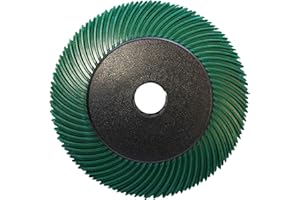 HIEMTE Radial Bristle Brush, 6 in x 1/2 in x 1 in, 50#, 1SET，Ten Single Piece with Adapter