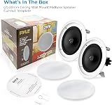 Pyle In Wall In Ceiling Speaker System 20cm Dual 4 Ohm 250W White view 8