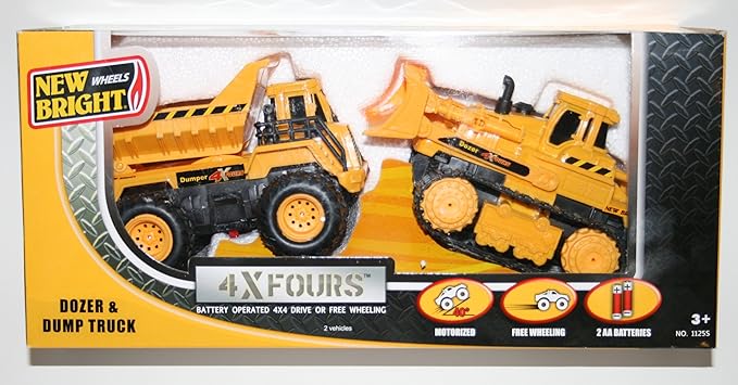 battery operated bulldozer