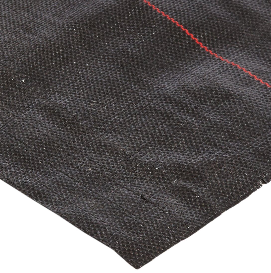 Photo 1 of Mutual WF200 Polyethylene Woven Geotextile Fabric, 300' Length x 6' Width, Black
