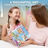 Klever Kits Suncatcher Craft Kit 4 Designs Window Paint Pens Gems Kids 6-12 view 7