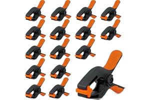 HORUSDY 16-Pack Spring Clamps Heavy Duty, 3-inch Large Plastic Clamps