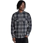 RVCA Mens Thatll Work Flannel Long Sleeve Woven Shirt
