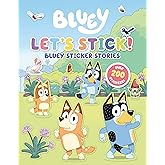 Let's Stick!: Bluey Sticker Stories