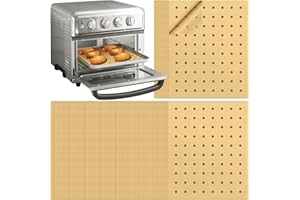 DCOSOK Air Fryer Disposable Parchment Paper Liners: 150pcs Airfryer Liners 9x11 Inch Perforated Rectangular Paper Sheets Basket Liner Accessories For Toaster Oven Xl Air Fryer