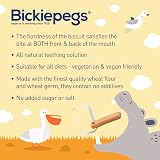 Bickiepegs Teething Biscuits 9 Pack Natural Dairy-Free 6-36m view 5