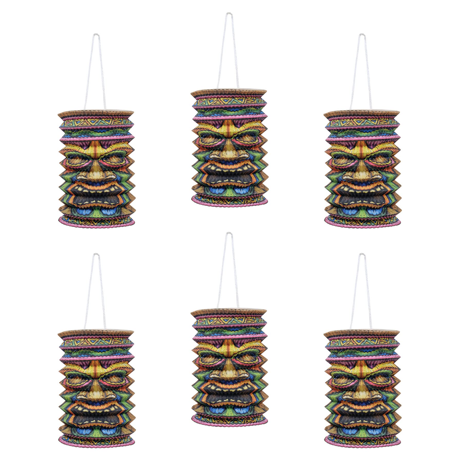 Beistle 6 parts Colourful