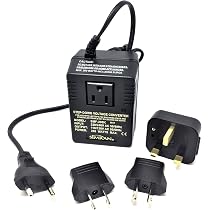 Simran SMF-200 200W Step Down Voltage Converter - Travel Power Adapter For 220V/240V Countries