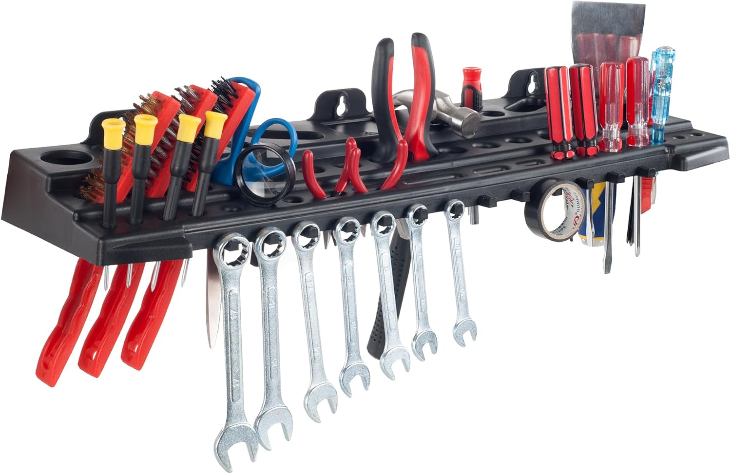 Stalwart 75ST6005 22" Wall Mount Tool Organizer Shelf Holds Over 60