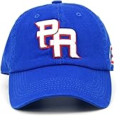 Puerto Rico PR Flag Hat Dad Embroidered Cap Baseball Curved Unstructured Bill