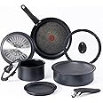 Amazon.com: T-fal Ingenio Expertise Non Stick Cookware Set 10 Piece ...
