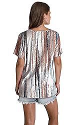 Womens T Shirts Dressy Casual Tie-Dye Fashion