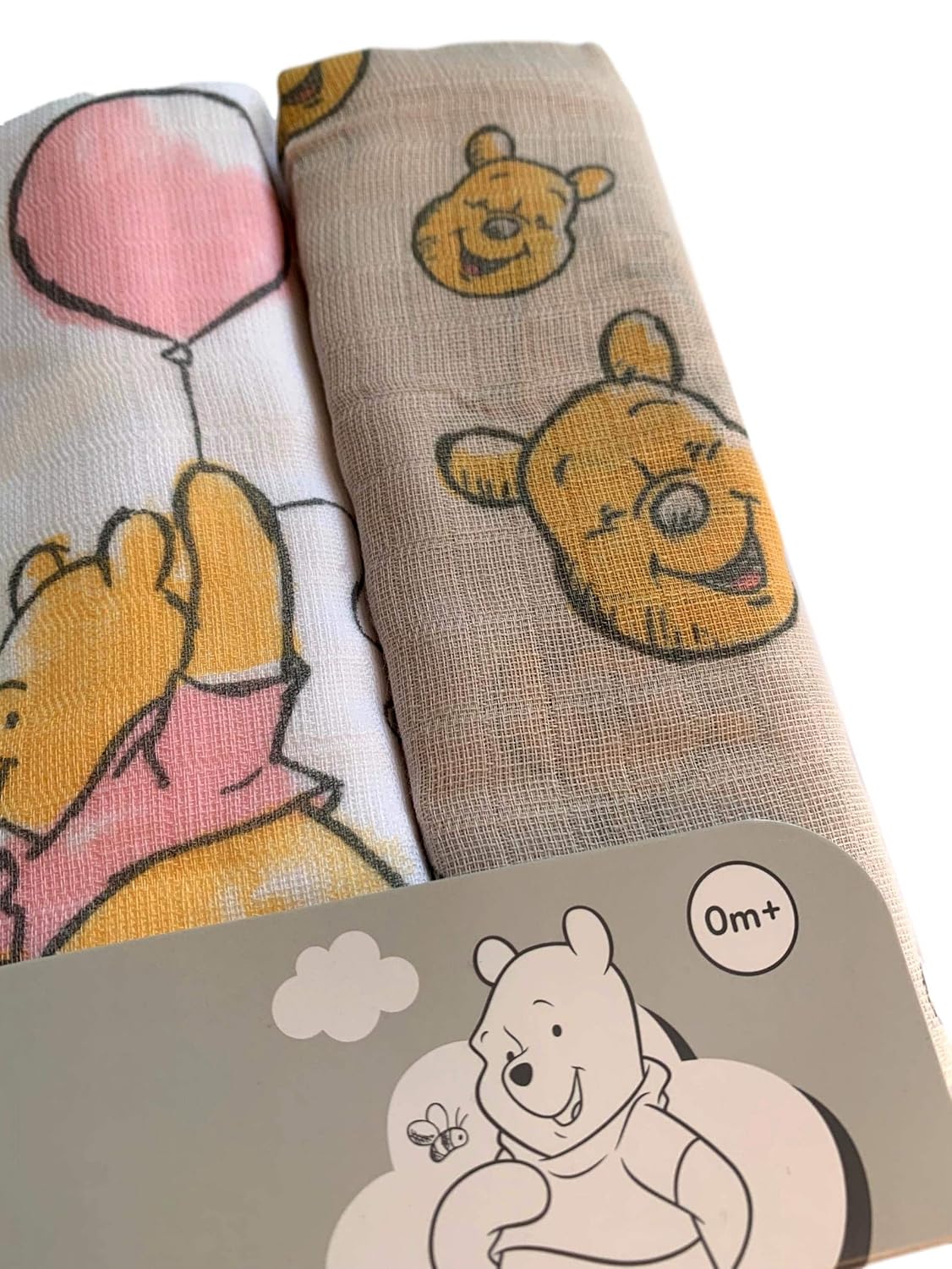 winnie the pooh muslin squares