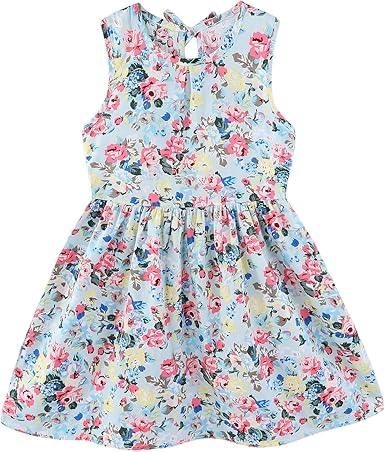 floral cotton sundress