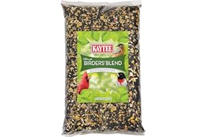 Kaytee Wild Bird Ultimate Birder's Blend Food Seed For Grosbeaks, Cardinals, Nuthatches, Woodpeckers & Other Wild Birds, 10 Pound