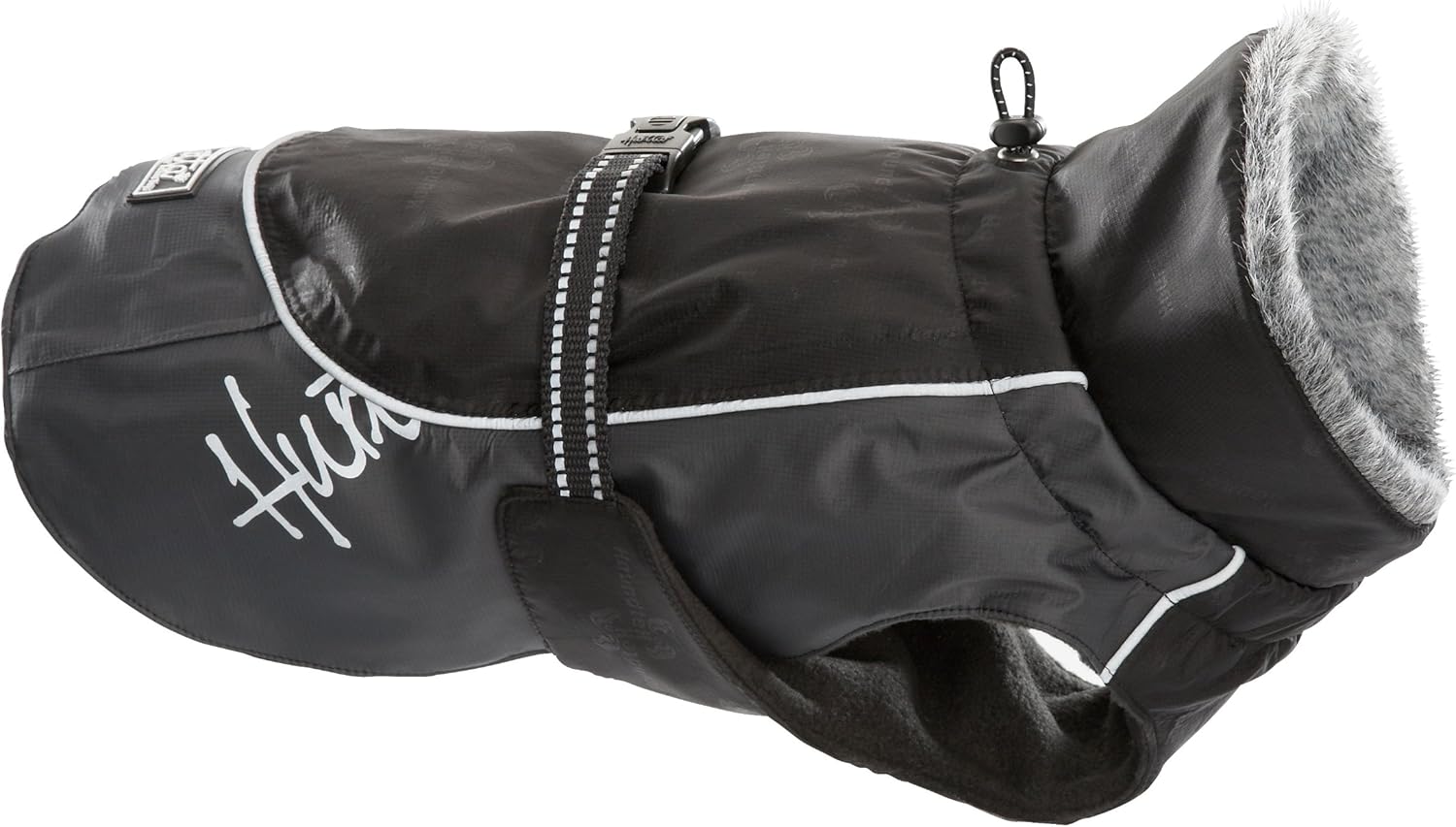 Hurtta Pet Collection 16Inch Winter Jacket, Black Pet