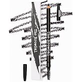 The BrowGal | Eyebrow Pencil with Spoolie &amp; Sharpener | 01 Black | Water-Resistant Brow Pencil for Precise, Natural-Looking Hair-Like Strokes