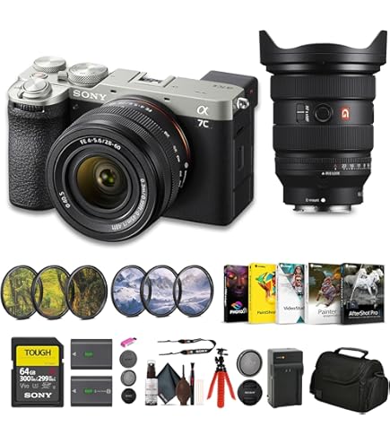 Amazon.com : Sony α7C Full-Frame Mirrorless Camera Body Black