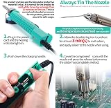 YIHUA 929D-V Desoldering Soldering Iron Kit with UK Plug 1.0/1.2/2.0mm Nozzles view 5