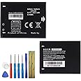 E-YIIVIIL Replacement Battery CAB3120000C1 Compatible with Alcatel One Touch 2005D OT-800A,One Touch 810D,One Touch 880A,OT-710, OT-880A with Tools