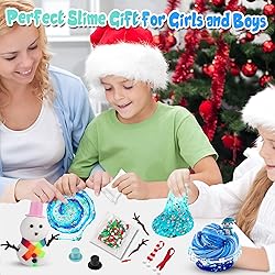 6pcs Slime Stocking Stuffers, Stocking Stuffers for