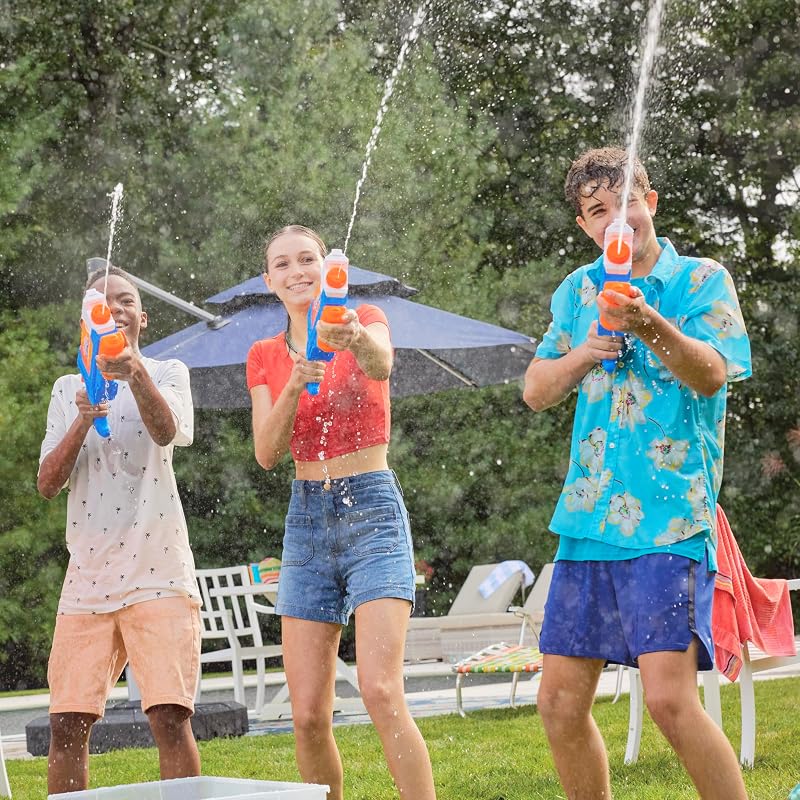 Nerf super soaker, flip fill water blaster, 4 estilos de spray, preenchimento rápido, tanque de 0,8l, brinquedos aquáticos