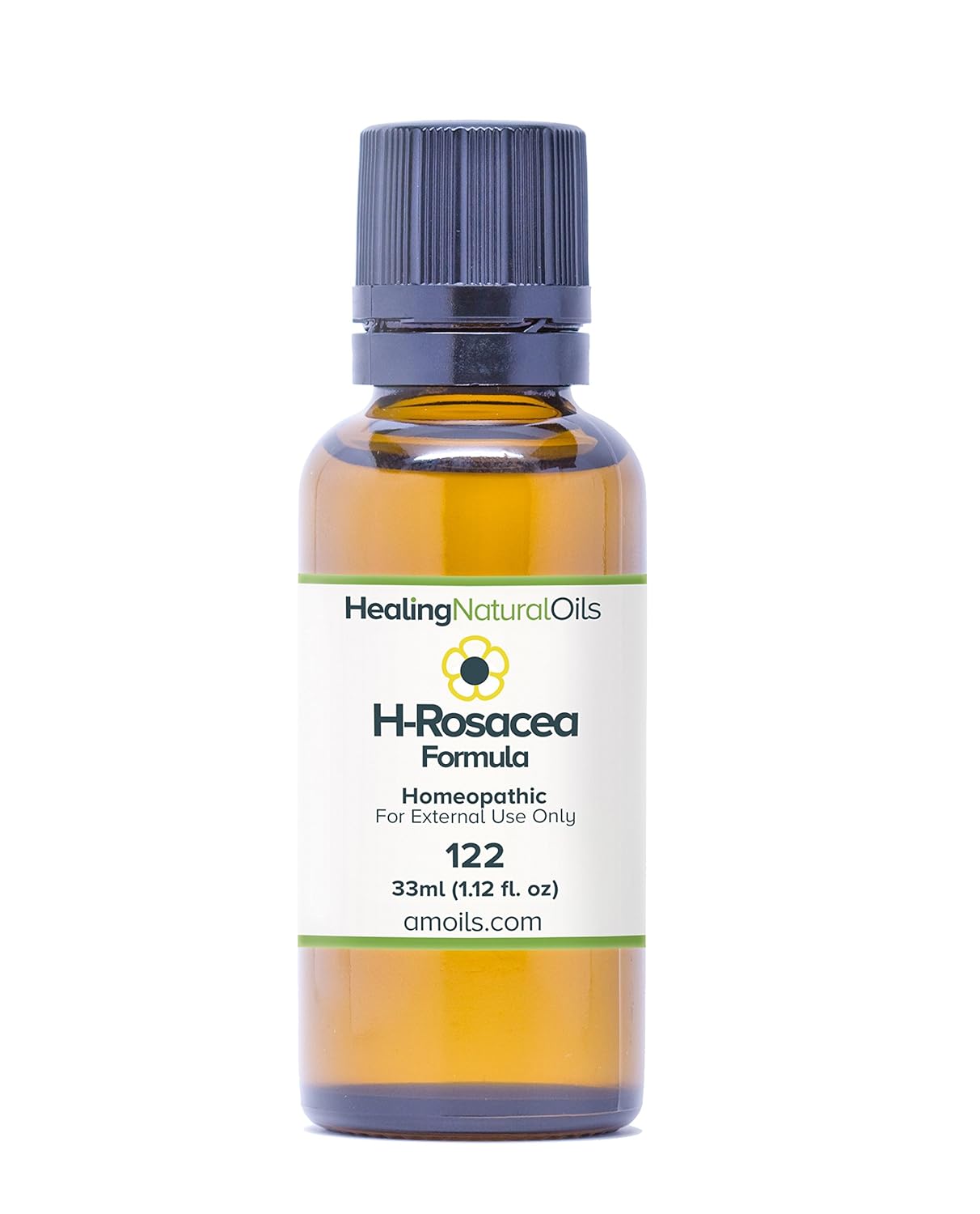 #1 Rosacea Treatment Alternative: H-Rosacea Formula - The Natural Way for Facial Redness, Bumps and Irritation. Natural Rosacea Cream Alternative : Beauty