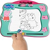 Peppa Pig Travel Magnetic Scribbler Pad with Pen and 3 Stamps Mint Green Pink view 3