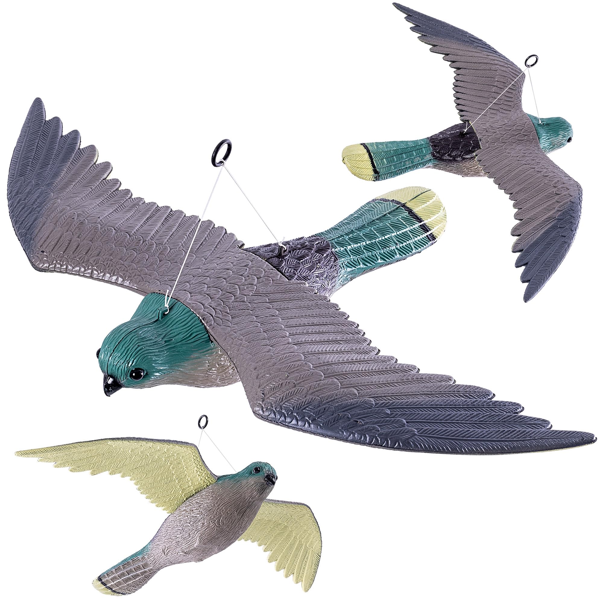 KADAX Professional Plastic Bird Repeller Artificial Tower Hawk Bird Repellent Pigeon Repellent Natural Pest Control (1 Piece)